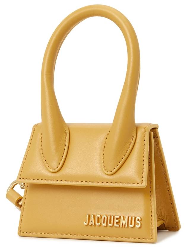 Le Chiquito mini tote bag yellow - JACQUEMUS - BALAAN.