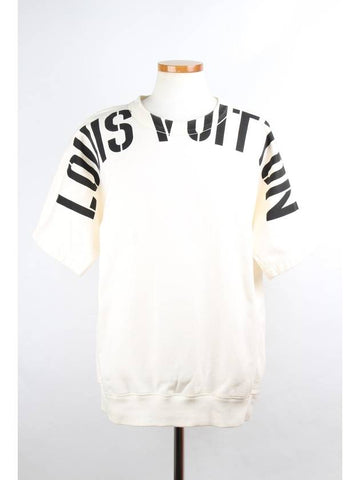 Fragment Logo Short Sleeve T Shirt XL - LOUIS VUITTON - BALAAN 1