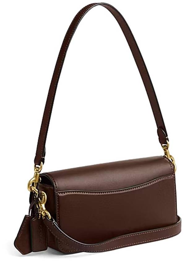 Studio 20 Leather Shoulder Bag Brown - COACH - BALAAN 4