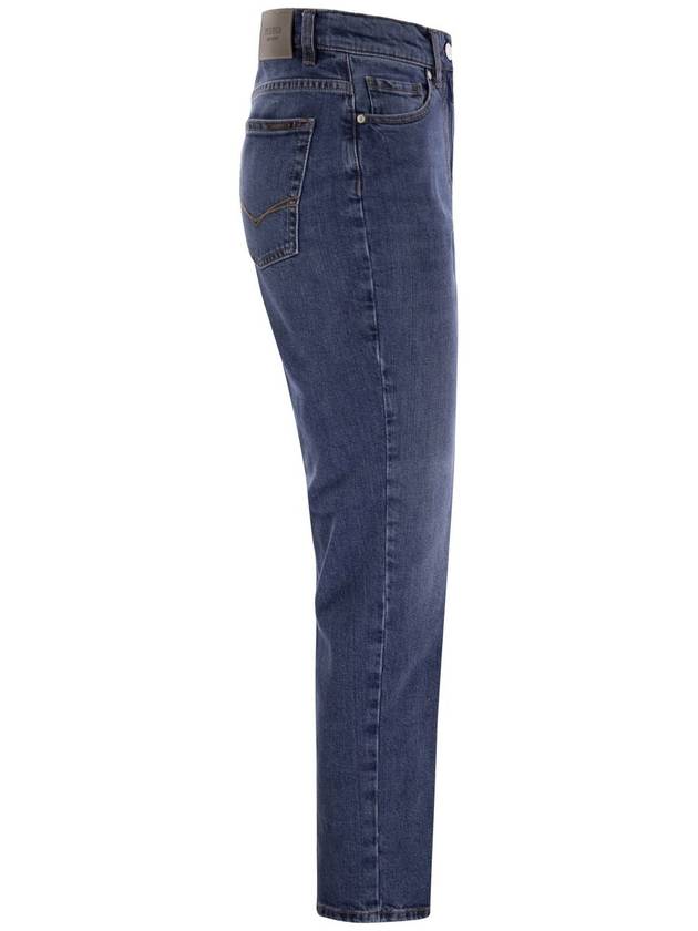 Stretch cotton denim trousers - PESERICO - BALAAN 3