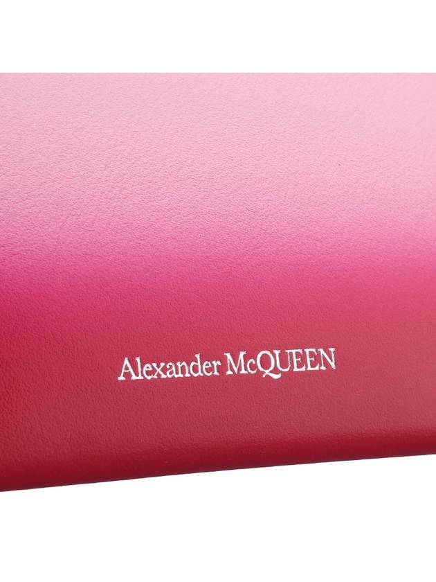 Envelope Skull Charm Card Wallet Red - ALEXANDER MCQUEEN - BALAAN 6