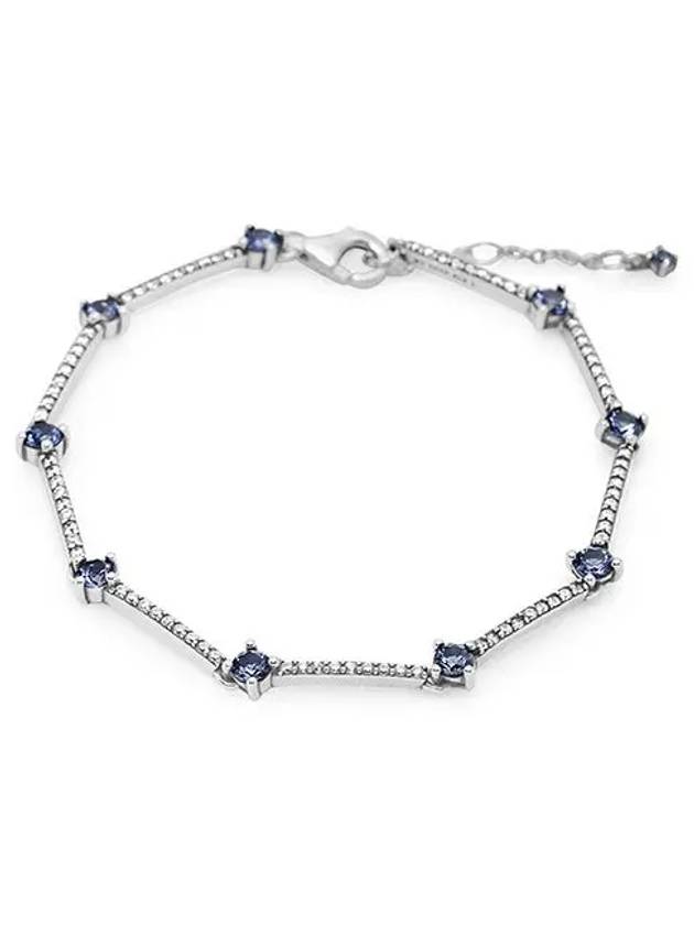 Sparkling Pave Bars Bracelet Silver - PANDORA - BALAAN 3