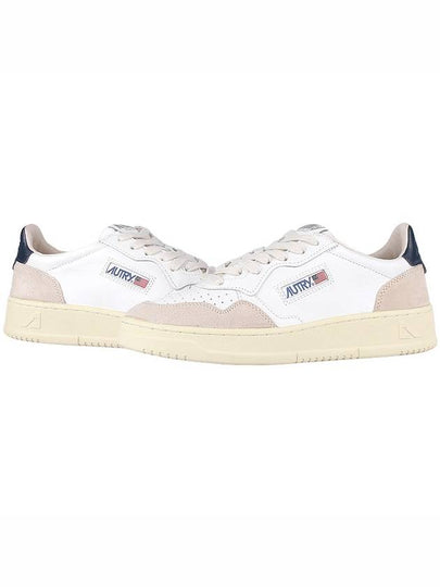 Medalist Navy Tab Low Top Sneakers White Blue - AUTRY - BALAAN 2