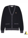 Baby Fox Patch Regular Cardigan Black - MAISON KITSUNE - BALAAN 2