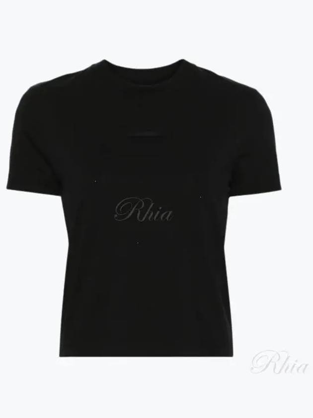 Le Gros Grain Short Sleeve T-Shirt Black - JACQUEMUS - BALAAN 2