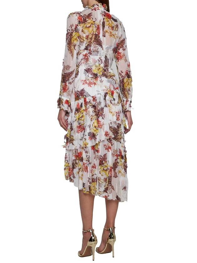 n Midi Dress 9069DMAT ITRF IVORYTROPICALFLORAL - ZIMMERMANN - BALAAN 8