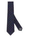 Polka Dot Silk Tie Navy - PAUL SMITH - BALAAN 3