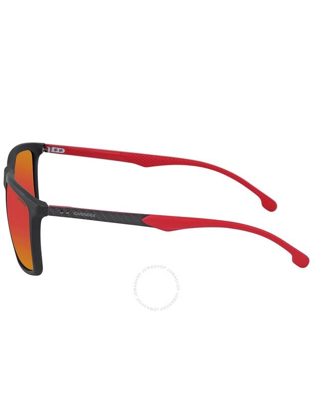 Carrera Red Rectangular Unisex Sunglasses CARRERA 8032/S 0003/W3 57 - CARRERA - BALAAN 3