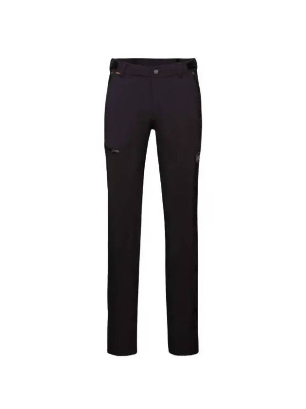 Runbold Stretch Straight Pants Black - MAMMUT - BALAAN 1