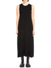 Women's Robinia Knit Long Dress Black - MAX MARA - BALAAN 4