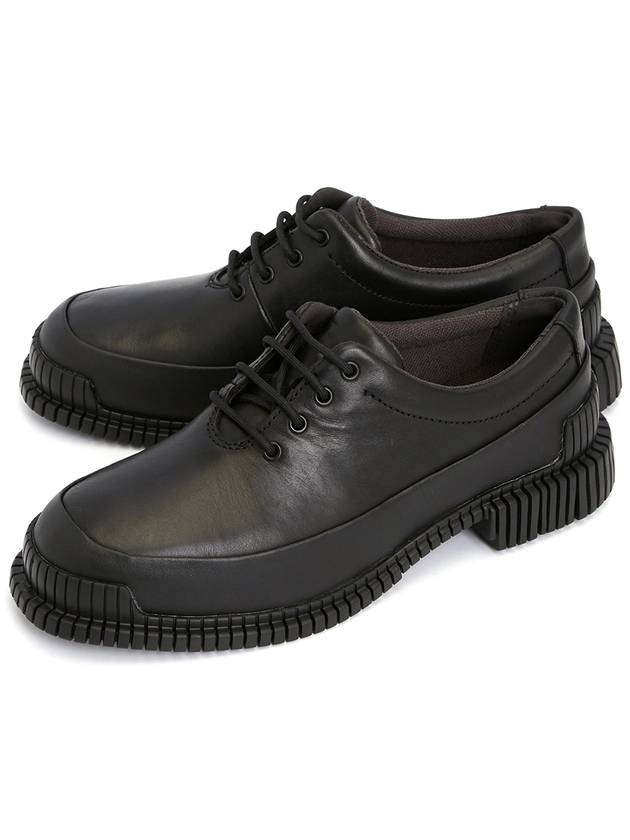 Women's Fix Lace-Up Calfskin Oxford Black - CAMPER - BALAAN.