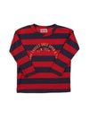 B224AC016 611 Circle Logo Stripe Junior Long Sleeve T shirt 1139415 - BOBO CHOSES - BALAAN 1