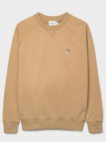 Fox Head Patch Classic Sweatshirt Beige - MAISON KITSUNE - BALAAN 2