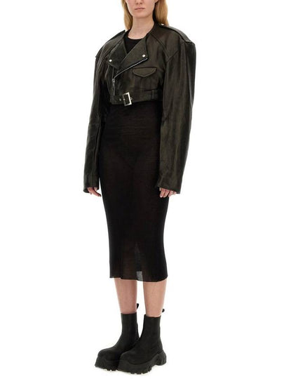 Rick Owens Biker Jacket - RICK OWENS - BALAAN 2