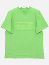 CMRSS23603B FLURO GREEN T Shirt - MARTINE ROSE - BALAAN 2