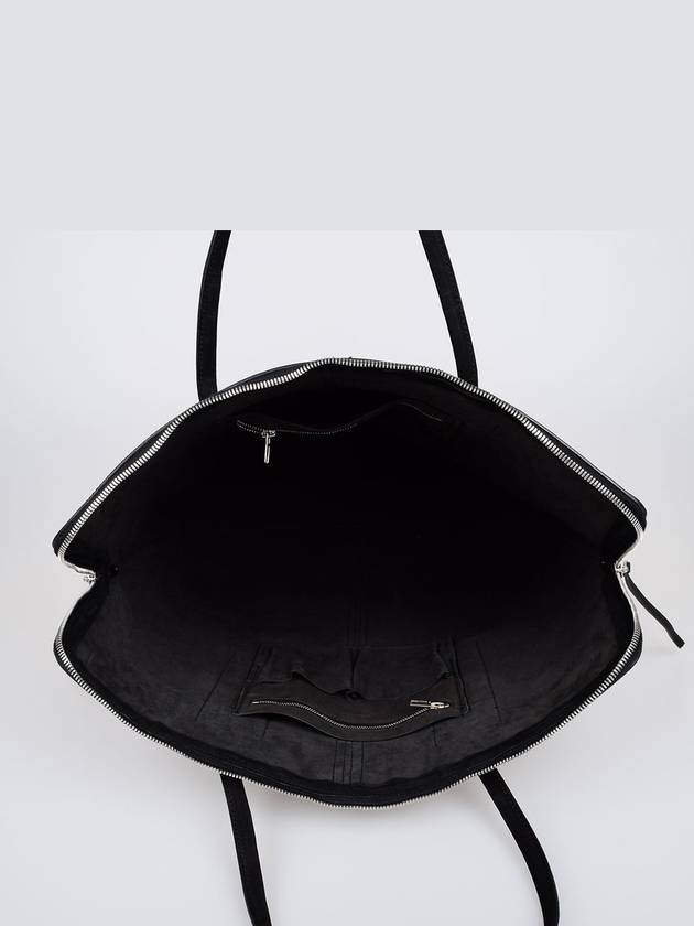 SUEDE LEATHER JUMBO SLIM SHOPPER BAG - RICK OWENS - BALAAN 5