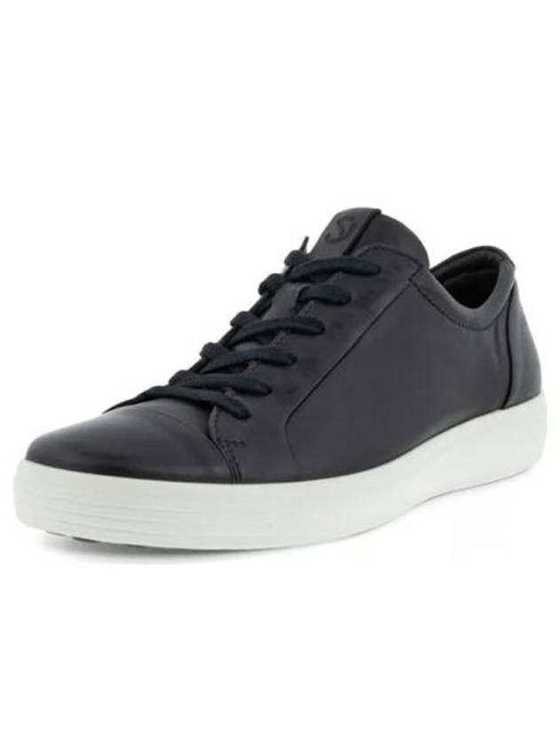 Soft 7 M Low Top Sneakers Black - ECCO - BALAAN 2