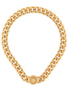 Medusa Chain Necklace Gold - VERSACE - BALAAN 1