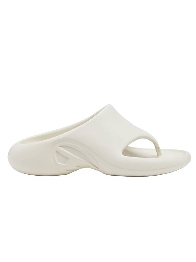 SA Maui X Rubber Flip Flops White - DIESEL - BALAAN 1