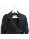 Smith Market Dark Navy Coat Women s Clothing - ISSEY MIYAKE - BALAAN 2