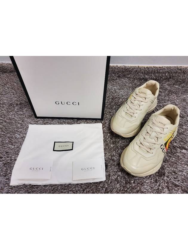 Rhyton square logo sneakers 9 280 - GUCCI - BALAAN 2