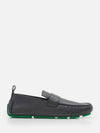 Leather Loafers Black - BOTTEGA VENETA - BALAAN 2