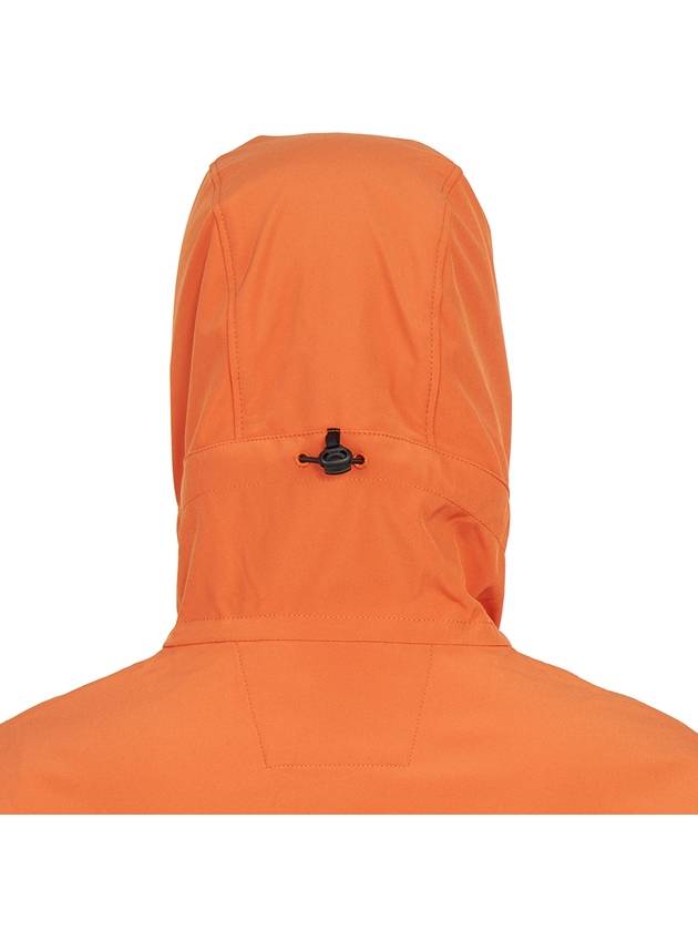 Men's Solf Shell R Lens Hooded Jacket Orange - CP COMPANY - BALAAN 11