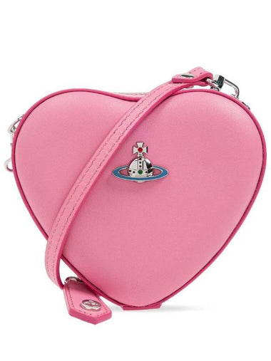 Mini Heart Cross Bag Pink - VIVIENNE WESTWOOD - BALAAN 1