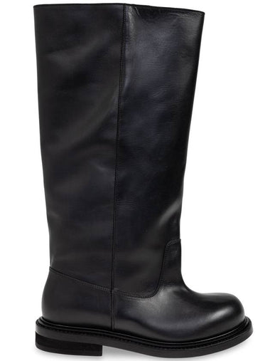 Moschino Leather Boots, Women's, Black - MOSCHINO - BALAAN 1