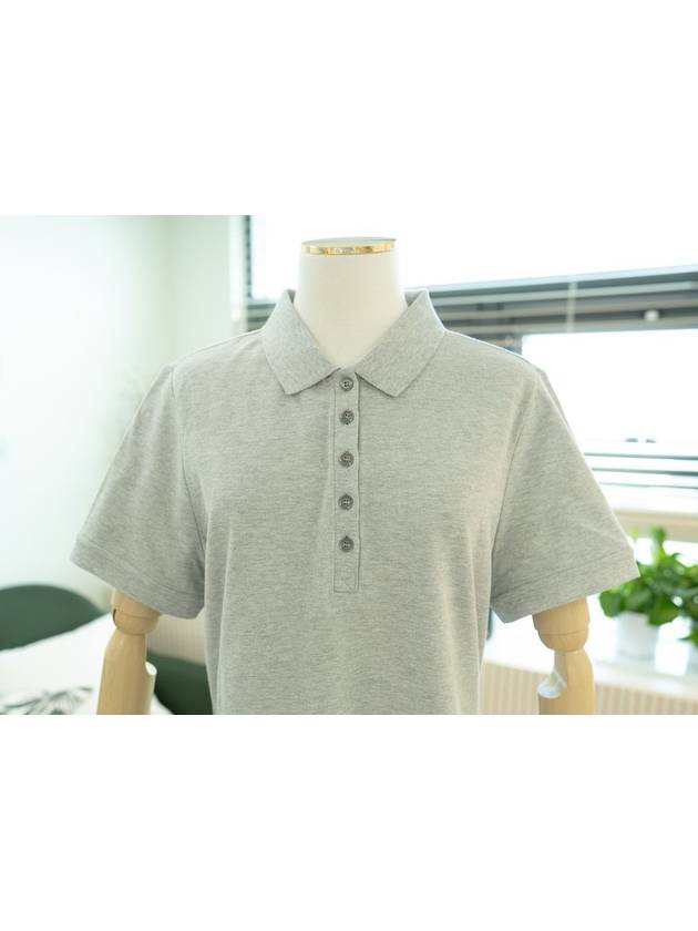 Women's TShirt 80041371 Polo Gray - BURBERRY - BALAAN 1