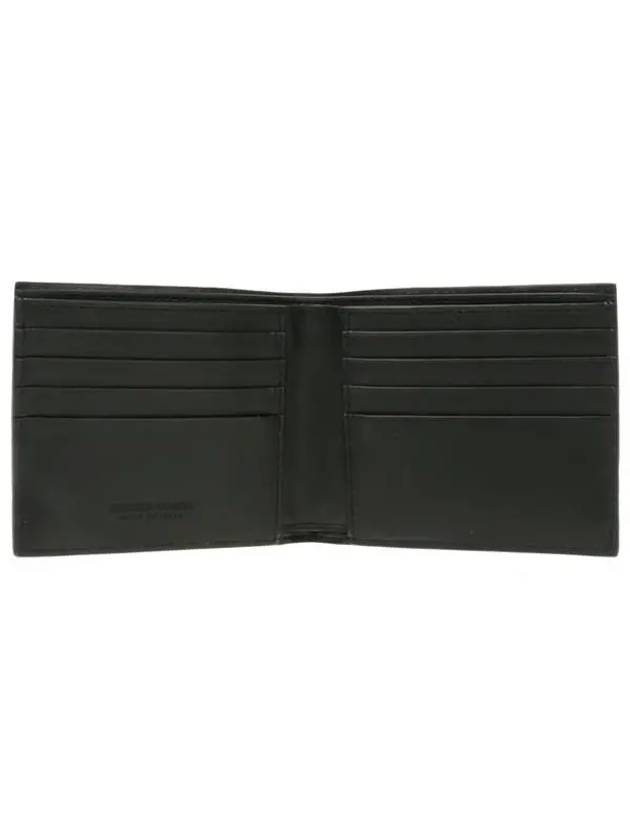 Intrecciato Leather Half Wallet Black - BOTTEGA VENETA - BALAAN 5