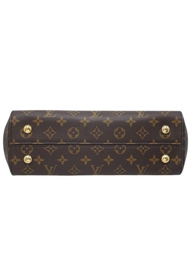 M42735 Monogram Canvas Clooney MM Blue Glacial Tote Bag Strap - LOUIS VUITTON - BALAAN 4