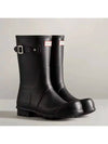 Men's Original Short Rain Boots Black - HUNTER - BALAAN 2