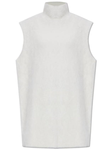 Marni Vest With Turtleneck, Women's, Cream - MARNI - BALAAN 1