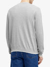 Bold Fox Head Cotton Cardigan Grey - MAISON KITSUNE - BALAAN 4