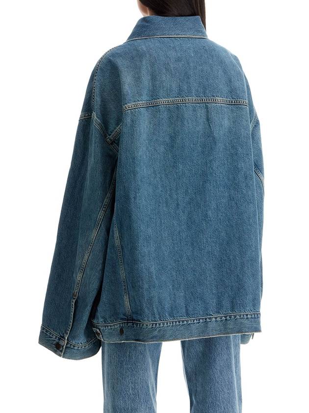 "janet's oversized denim jacket - HAIKURE - BALAAN 3