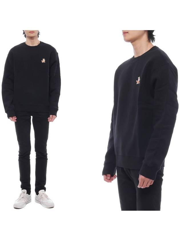 Fox Cotton Sweatshirt Black - MAISON KITSUNE - BALAAN 2