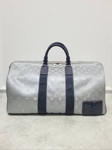 Kim Jones Monogram Metallic Bandouli re Keepall 50 - LOUIS VUITTON - BALAAN 1