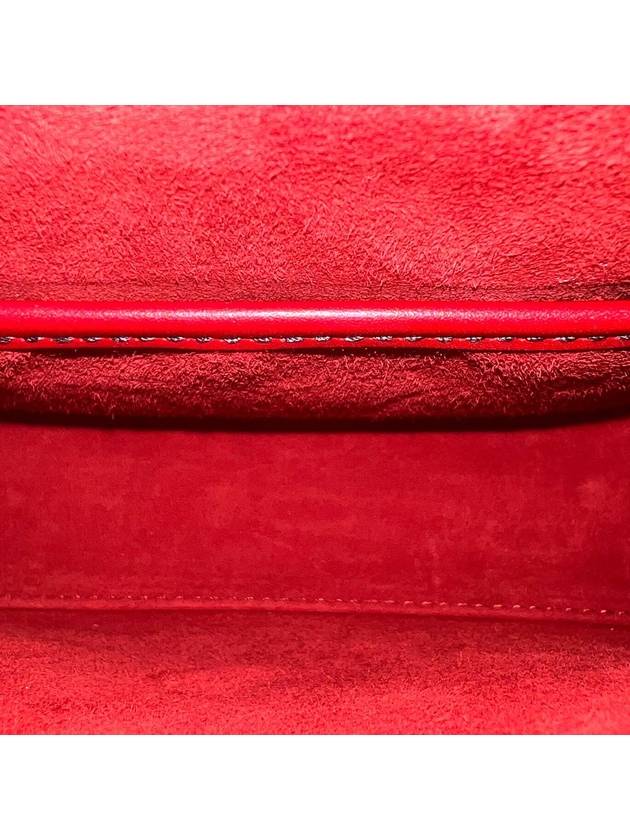 Women s M9001CVQV M40R Red Color Jar Flap Clutch Shoulder Bag - DIOR - BALAAN 11