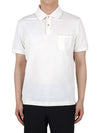 Men's Regatta Short Sleeve PK Shirt White - LORO PIANA - 3