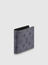 Monogram Eclipse Reverse Slender Half Wallet Grey - LOUIS VUITTON - BALAAN 4