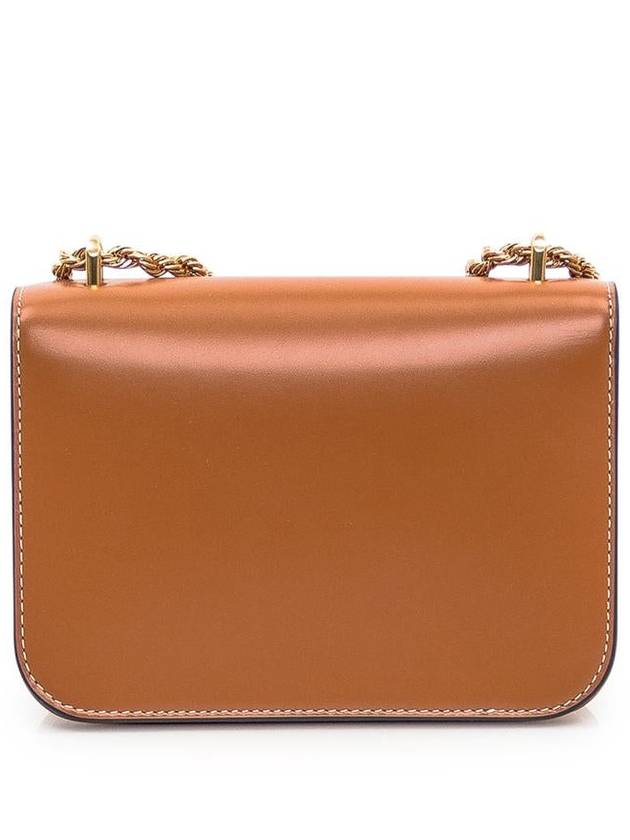 Eleanor Convertible Small Shoulder Bag Whiskey - TORY BURCH - BALAAN 5