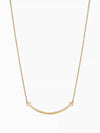 T Smile Pendant Necklace Gold - TIFFANY & CO. - BALAAN 5