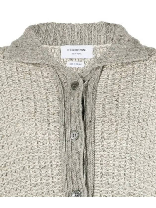 Women s Diagonal Armband Polo Cardigan FKC553A Y1506 055 - THOM BROWNE - BALAAN 2