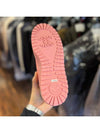 Back logo twotone laceup hightop sneakers pink G38091 - CHANEL - BALAAN 5
