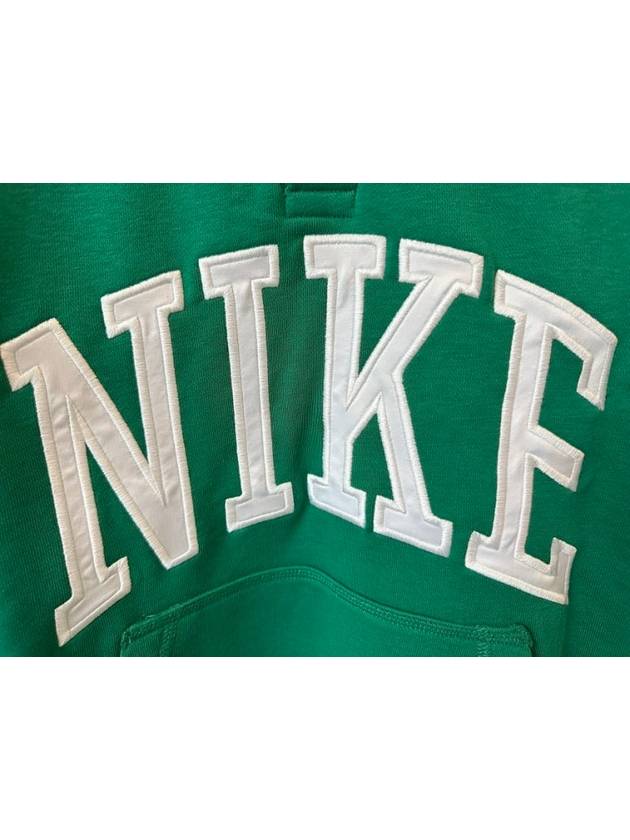 Club Fleece Long Sleeves Polo Shirt Green - NIKE - BALAAN 3