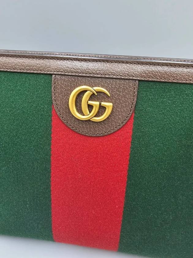 GG logo striped clutch bag 722982 - GUCCI - BALAAN 8