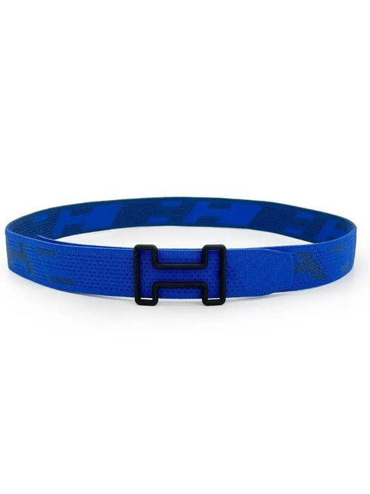 Men s Tonight Color Belt L Bleu de France Indaco Black Buckle 4HA0664 - HERMES - BALAAN 1