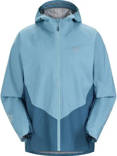 Men's Norvan Shell Hooded Jacket Blue - ARC'TERYX - BALAAN 2