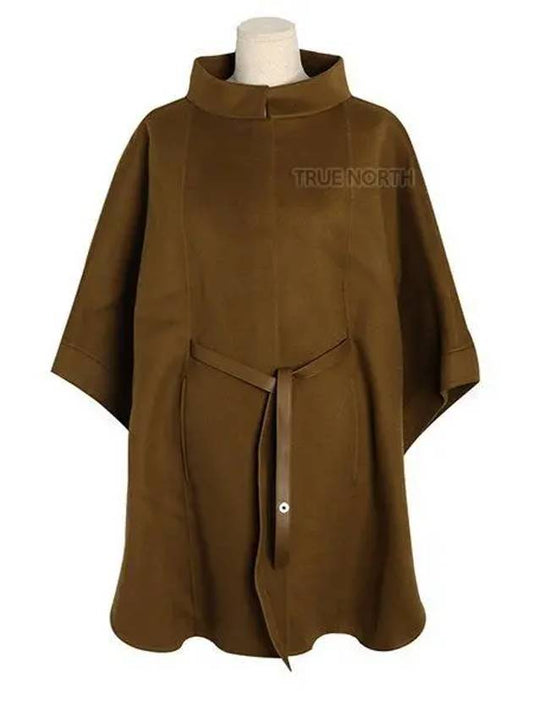 Women FAG3753 E00J Salsburg Cashmere Cape Brown 1059763 - LORO PIANA - BALAAN 1